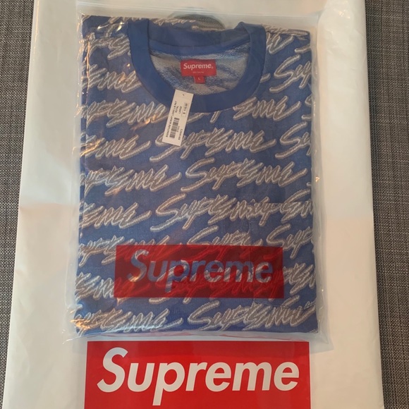 Supreme Signature Logo Sweater - Picture 2 of 2